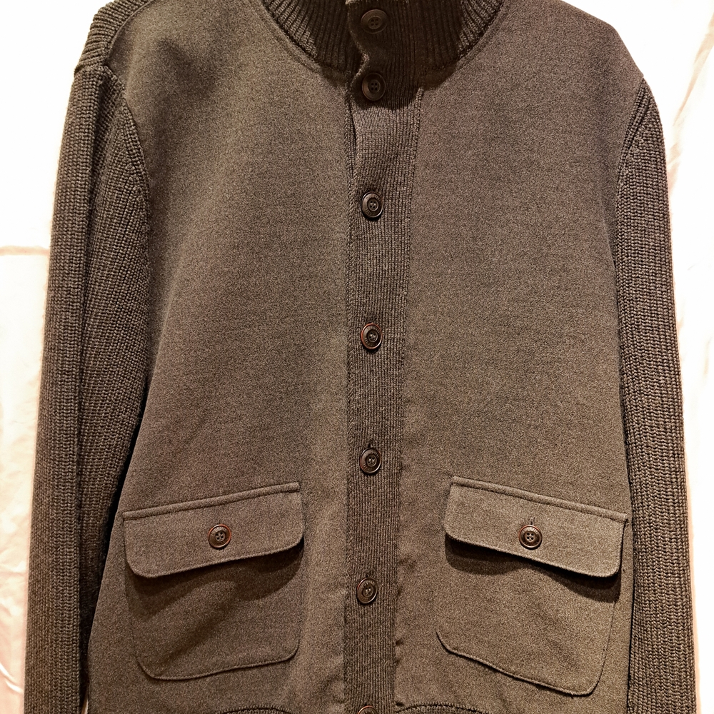 Bugatti Gray Bomber Jacket